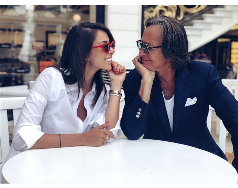 Daniella Rahme Meets Mohamed Hadid in Beirut